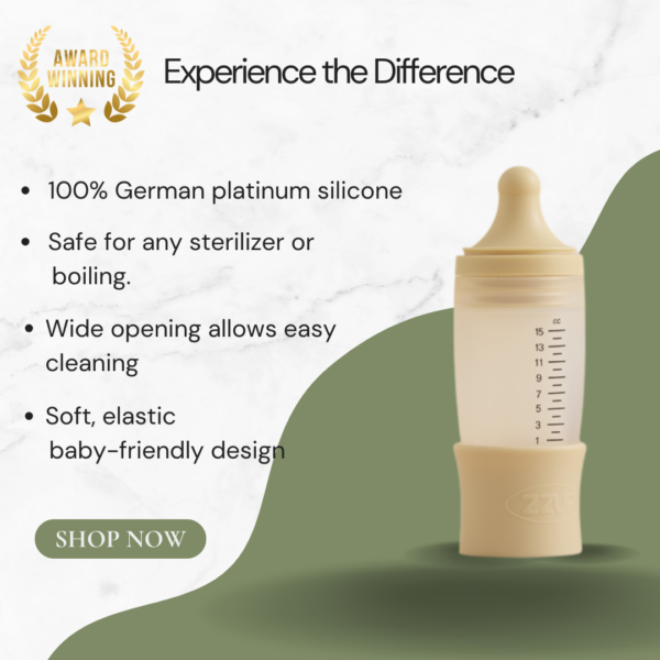 [With Over 70,000 Units Sold] ZZUP Premium Silicone Baby Medicine Bottle 20cc 3ea 1set - Image 2